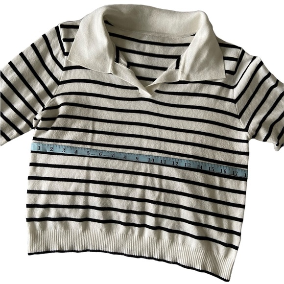 Striped Knit Polo - Picture 5 of 7